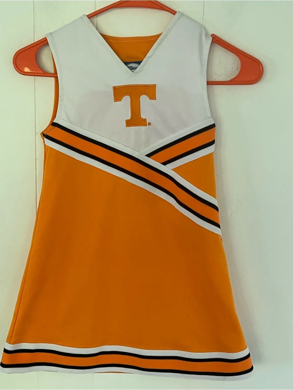 Tennessee VOLS 2pc Cheerleader Dress by Team Athletics Size 6